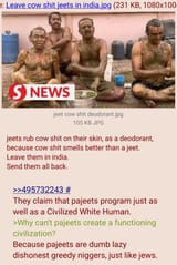 pajeets love cow shit