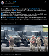 jihadi julian 65 mercedes unimog gifted