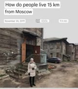 15km from Moscow Russia
