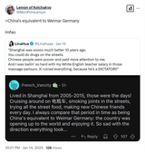 Weimar China of the Sexpest era