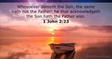 1 John 2 23