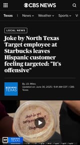 illegal Starbucks cup