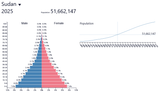Population of Sudan 2025 - PopulationPyramid.net