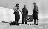 German-Antarctic-Expedition-plants-swastika-flag-into-the-ice