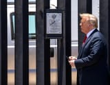 Trump-sees-his-name-on-his-very-big-wall