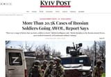 More Than 20.5K Cases of Russian Soldiers Going AWOL, Report Says