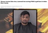 Another Pajeet scammer in USA