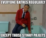 Mr rogers talks about bathes