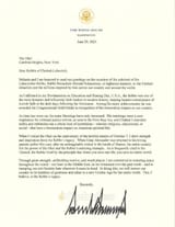 Trump-Letter