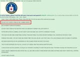 CIA OP avoid NY