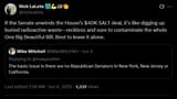 Screenshot 2025-06-30 at 22-26-40 (1) Nick LaLota 🗽💪🇺🇸🫡 on X If the Senate unwinds the House’s $40K SALT deal it’s like digging up buried radioactive waste—reckless and sure to contaminate the whole One Big Beautiful Bil[...]