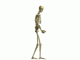 skeleton-throw