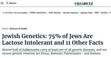 50% of askenazi jews have at least 1 genetic disease