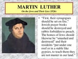 luther on jews