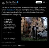 why Putler fight