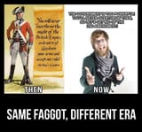 Same faggot different age