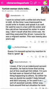 Turkish woman visits India...