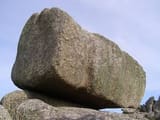 a rock