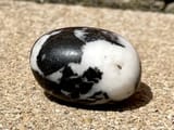 White and black rock