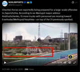 Chechen forces are reportedly being prepared for a large-scale offensive in Zaporizhzhia. According to ex-Mariupol mayor advisor Andriushchenko 30-06-2025 HD