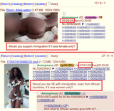 immigration female