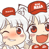 awoo maga with a naked censored awoo