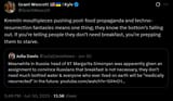 GrantWescott 30-06-2025 Kremlin mouthpieces pushing post-food propaganda and techno-resurrection fantasies, you’re prepping them to starve