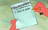 life out of spite