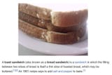 bread sandwich