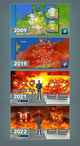climate change red