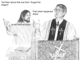 Jesus and the Dragon