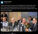 Netanyahu supports Hamas as part of his strattegy