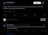 elon musk is a gun grabber
