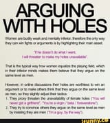 holes