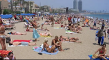 barcelona topless beach