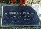 Von Braun grave
