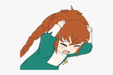 Christ-Chan fleeing