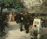 John French Sloan (Lock Haven, Pennsylvania, U.S.A. 1871-1951 Hanover, New Hampshire, U.S.A.) Recruiting in Union Square - oil on canvas 1909