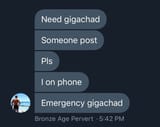 bap emergency gigachad
