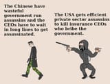 bloated government run assasin
