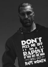 gigachad borrows will stancil&#039;s favorite shirt