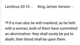 God said to kill the homos