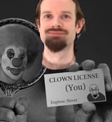 clown license ross