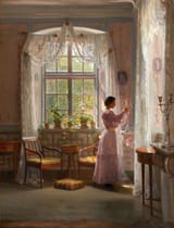 [Lost Christian Civilization] Interiör, Liselund Slot by Georg Achen (1860-1912) F