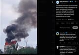 A powerful explosion occurred today near Grozny at one of the region’s oil wells, according to Chechen channels. A large fire broke out following the blast 01-07-2025
