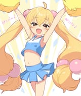 KokonoeRin-CheerleaderOutfit