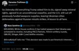 So Zelensky did everything Trump asked him to do, signed away mineral rights, agreed to an unconditional ceasefire, and the U.S. still cut off 02-07-2025 yarotrof