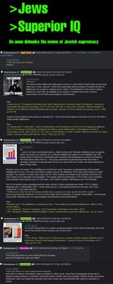 Jews Superior IQ debunked Jewish Supremacy