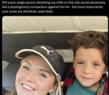 Lauren and chimp
