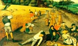 peasants working the fields